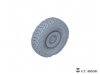 E.T. Model P35-164 Italian Centauro B1 Tank Destroyer Sagged Wheels 1/35